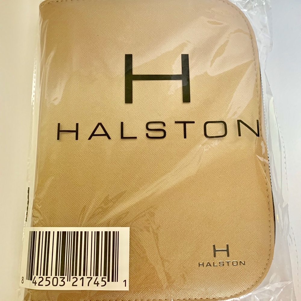 H Halston jewelry portfolio travel organizer case